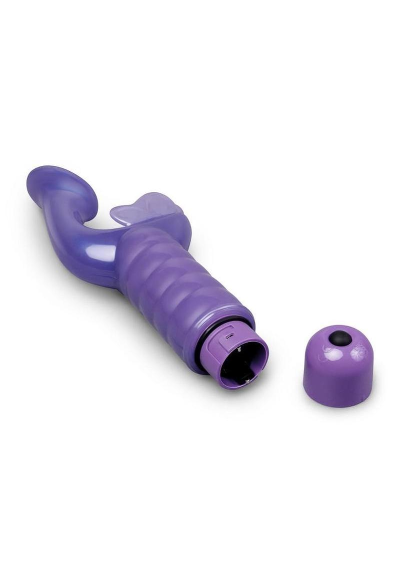VibeFantasy Butterfly G-Spot Kisser Stimulator - Purple - Image 4