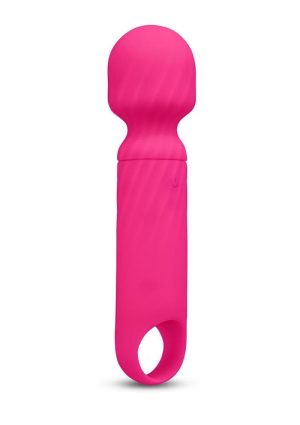 VibeFantasy Lolly Wand Rechargeable Mini Wand 5In - Pink