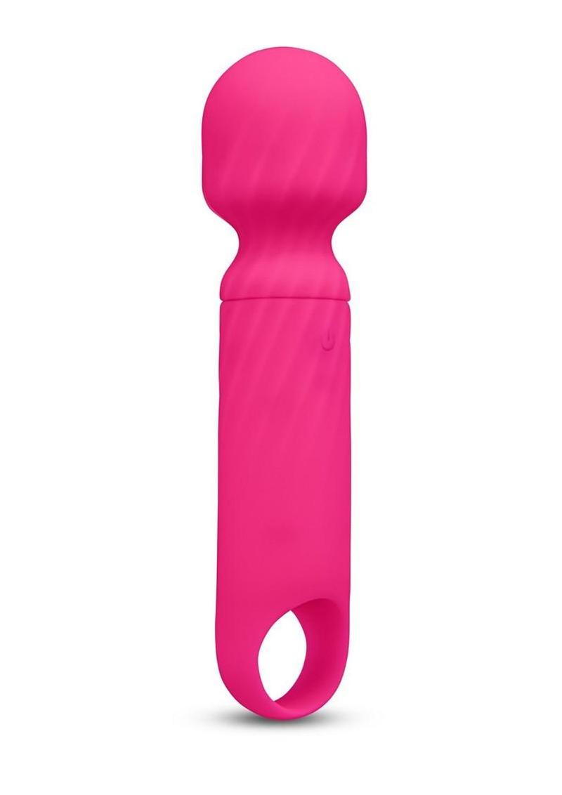 VibeFantasy Lolly Wand Rechargeable Mini Wand 5In - Pink
