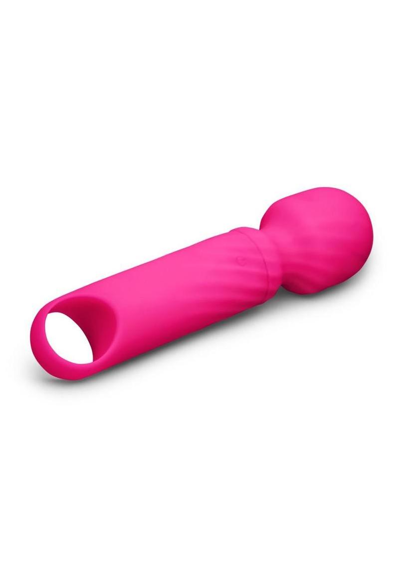 VibeFantasy Lolly Wand Rechargeable Mini Wand 5In - Pink - Image 3